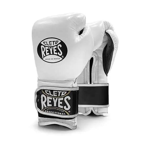 Gants de Boxe d'entrainement REYES Pro Sparring  Blanc